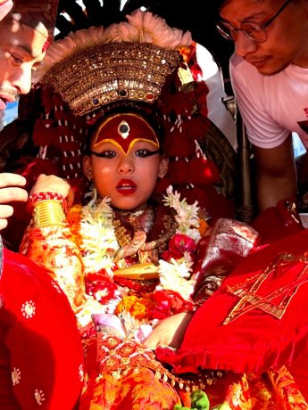 The Living Goddess Kumari: Divine Child of Nepal - Amble Himalaya