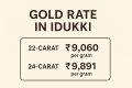 Gold Rate Today in Idukki